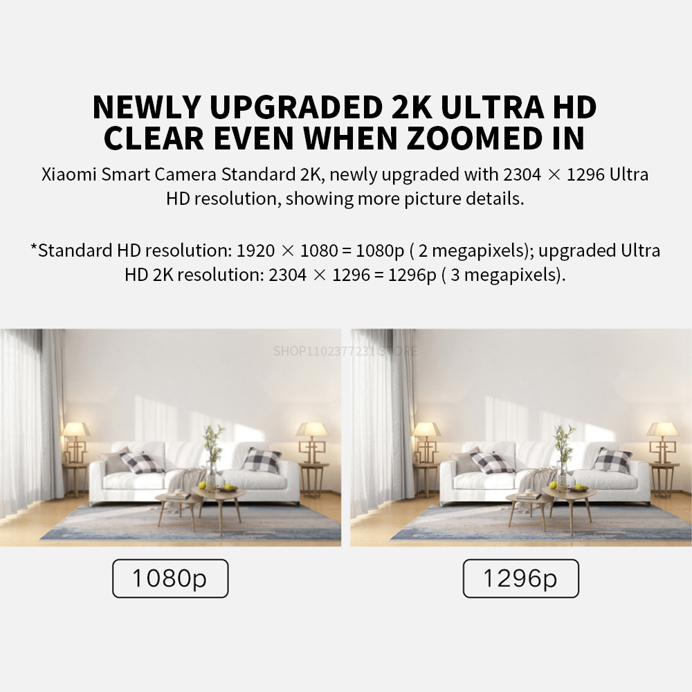 كاميرا Xiaomi الذكية IP 2K 129 - مراجعة Xiaomi Home Security Camera 2K وسعره