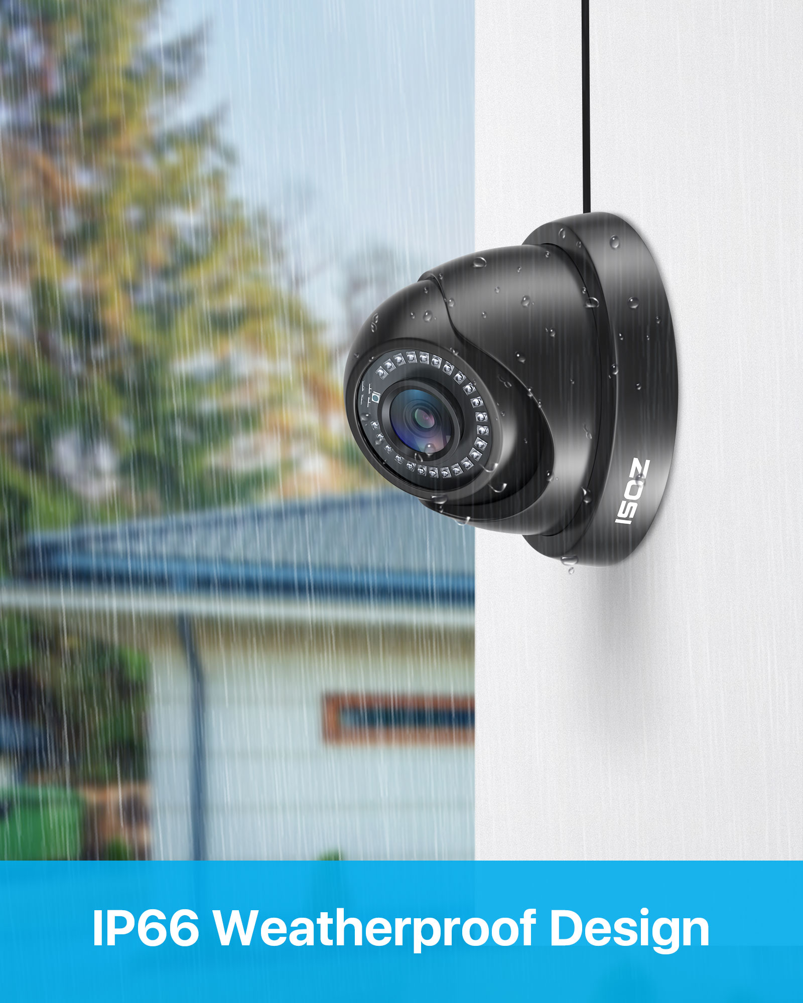 طقم كاميرات مراقبة ZOSI بدقة 2 - مراجعة Home Security Indoor Cameras وسعره