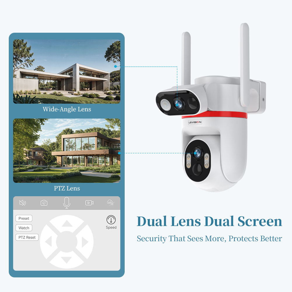 كاميرات أمنية تعمل بالطاقة الش - مراجعة Home Security Zones وسعره