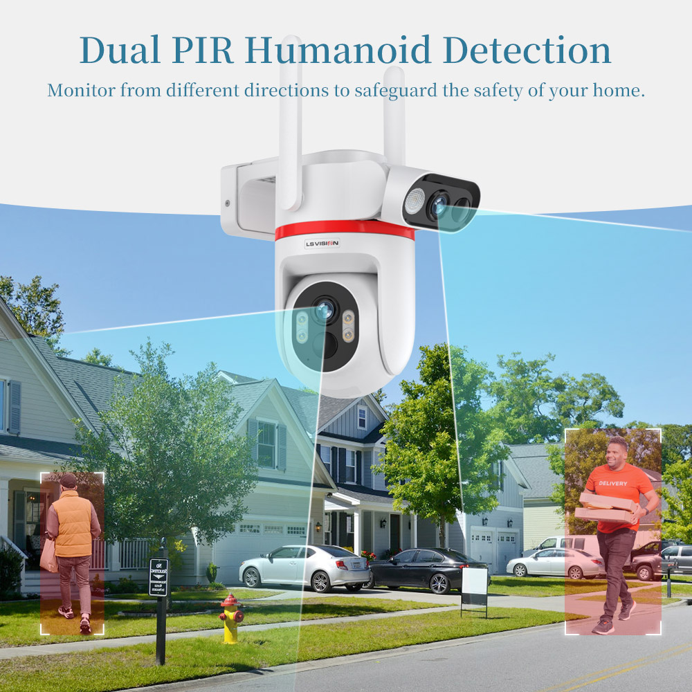 كاميرات أمنية تعمل بالطاقة الش - مراجعة Home Security Zones وسعره