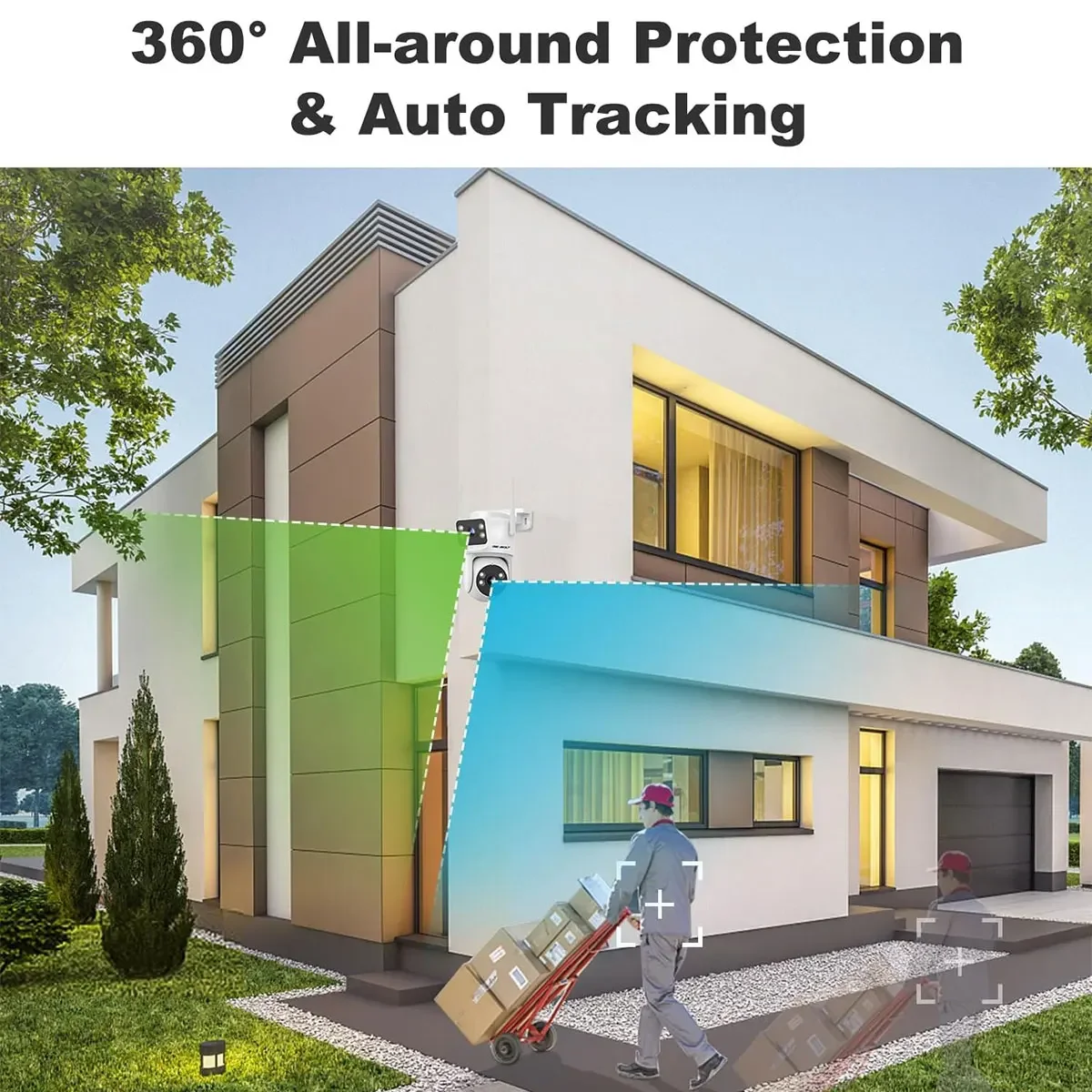 كاميرا أمان خارجية GENBOLT PTZ - مراجعة Home Security Video Systems وسعره