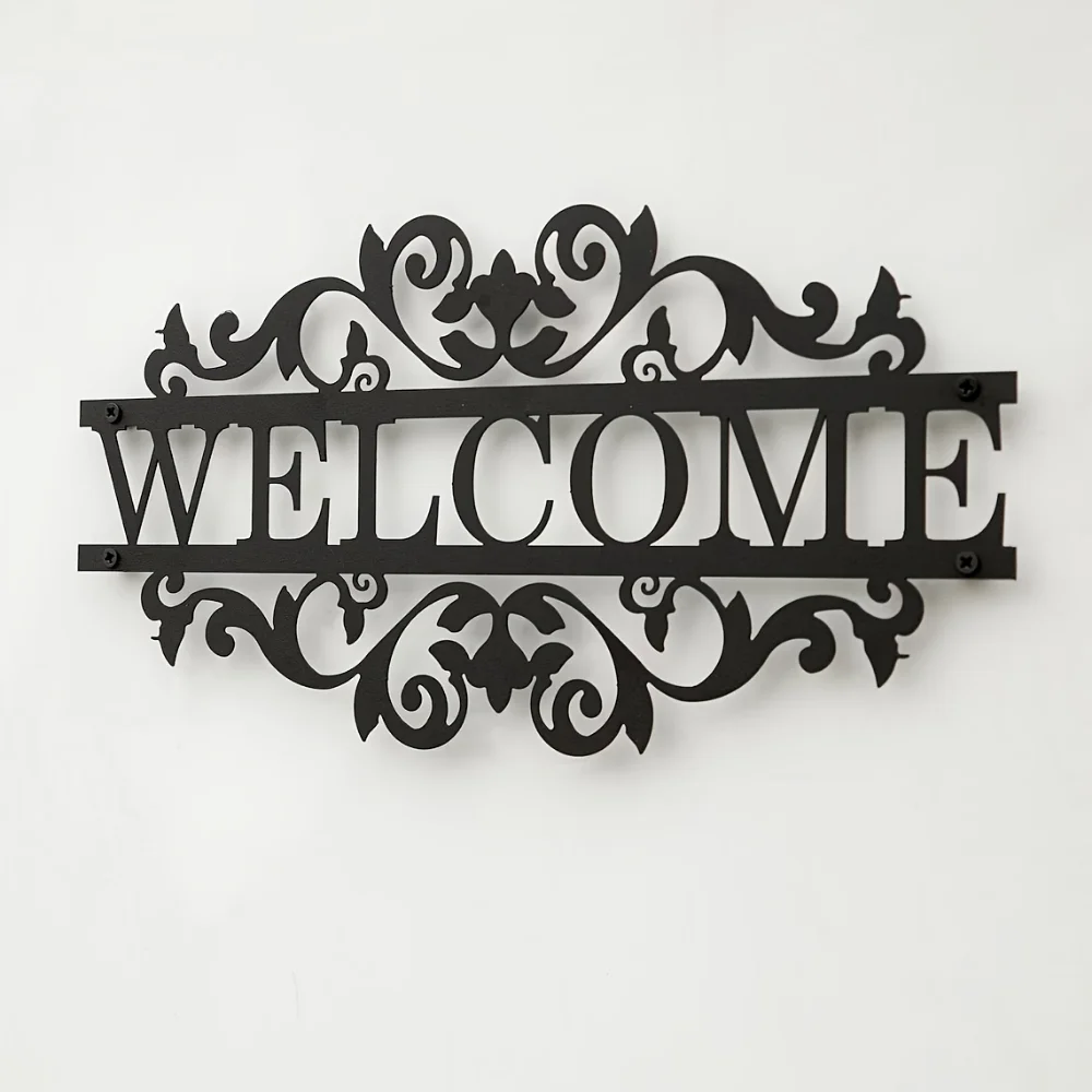 لافتة ترحيب معدنية بتصميم ريفي - مراجعة Home Security Yard Sign وسعره