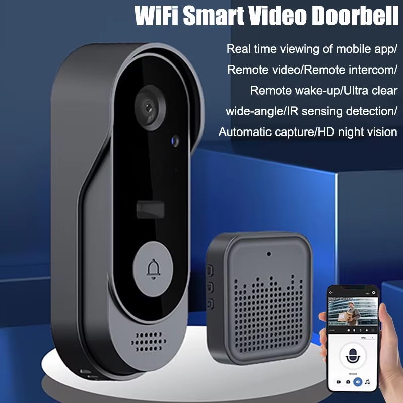 Tuya كاميرا جرس الباب اللاسلكي - مراجعة Home Security Bundle وسعره