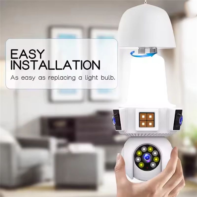 【A08I】كاميرا مراقبة منزلية لاس - مراجعة Home Security Wireless Camera وسعره