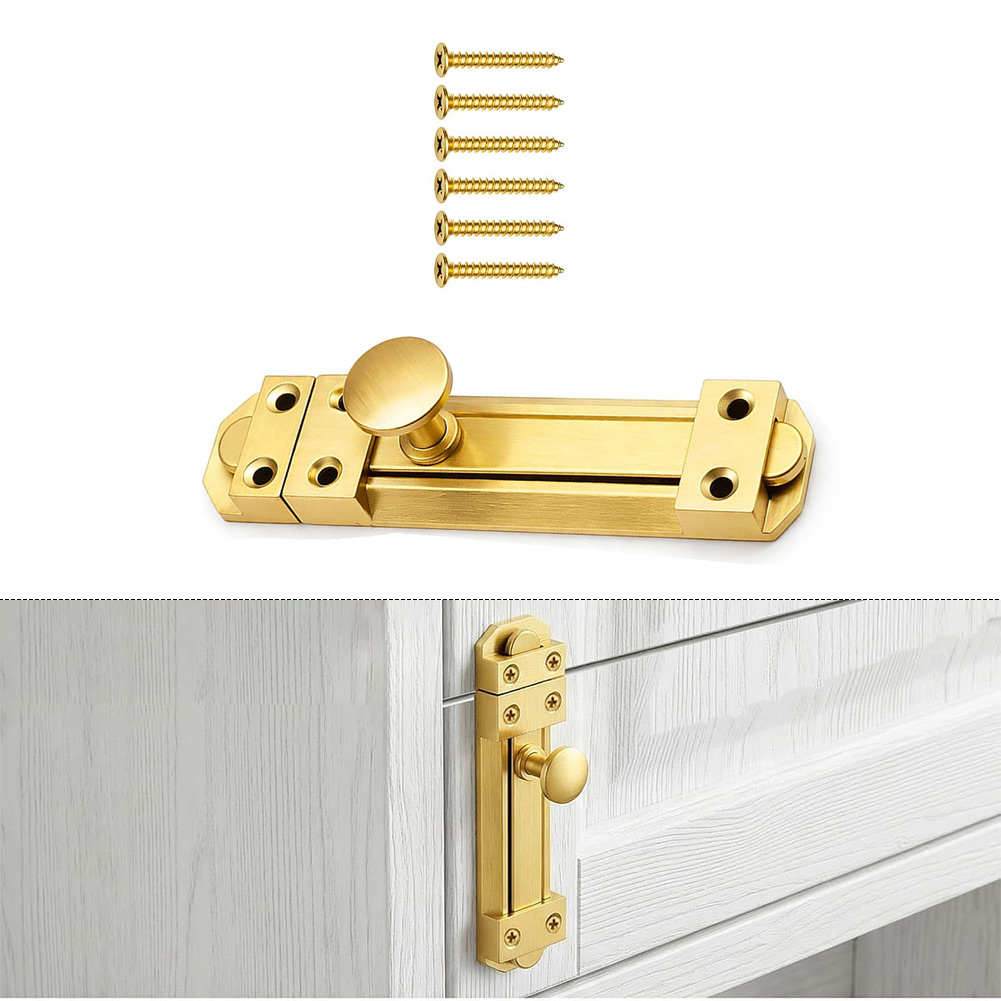قفل باب منزلق من النحاس الصلب  - مراجعة Home Security For Doors وسعره