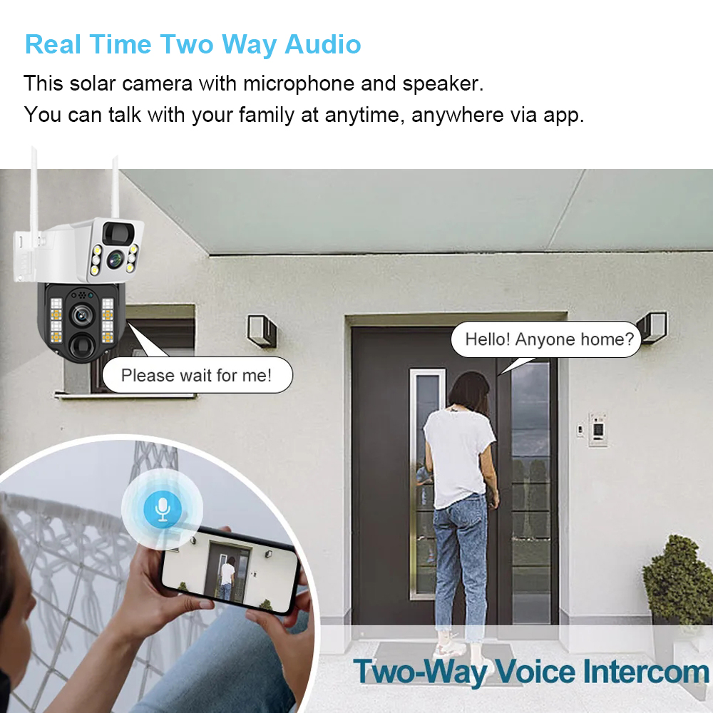 كاميرا مراقبة CCTV شمسية خارجي - مراجعة Home Security Diy وسعره