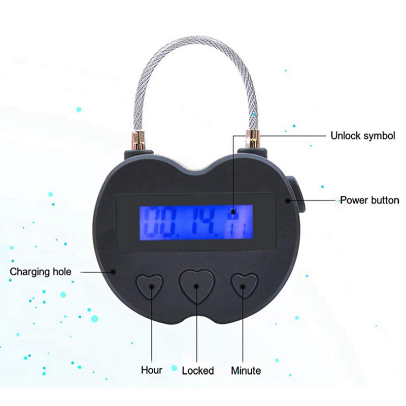 قفل ذكي مؤقت مع شاشة LCD، قفل  - مراجعة Home Security Electronics وسعره