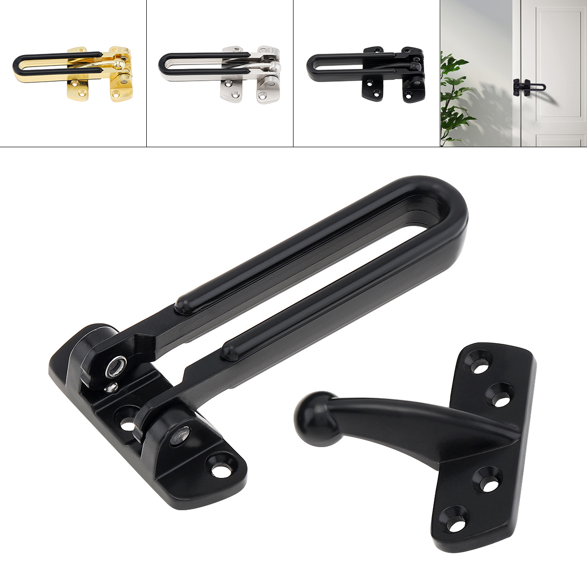 سلاسل الباب سبائك الزنك تمديد  - مراجعة Home Security Bundle وسعره