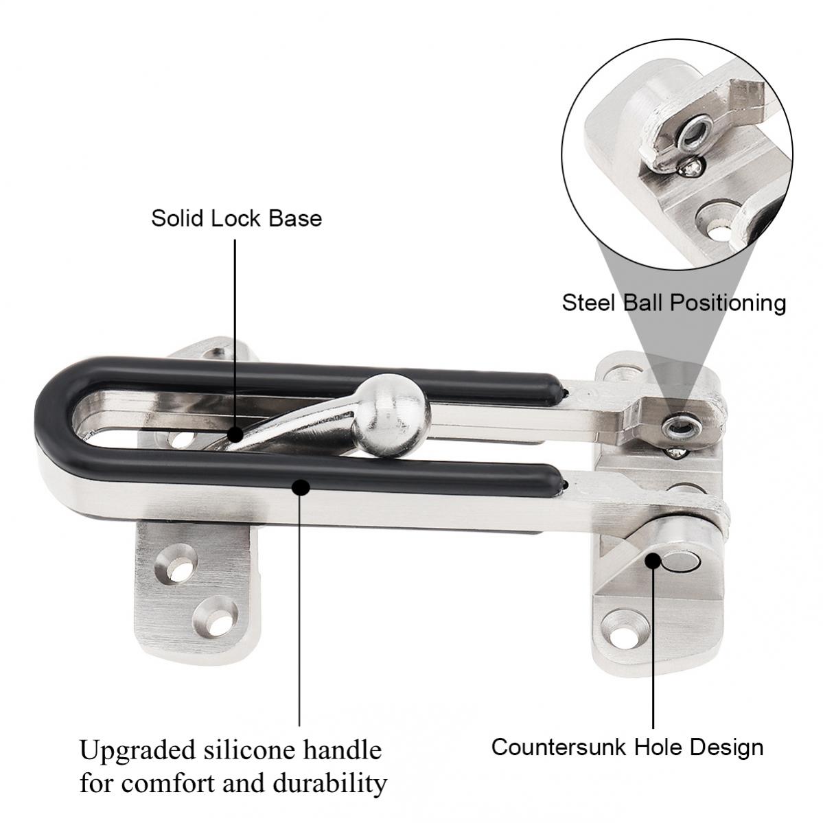 سلاسل الباب سبائك الزنك تمديد  - مراجعة Home Security Bundle وسعره