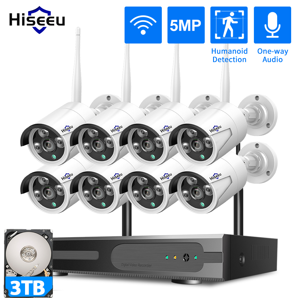 نظام كاميرات مراقبة Hiseeu بدق - مراجعة Home Security Wireless Camera وسعره