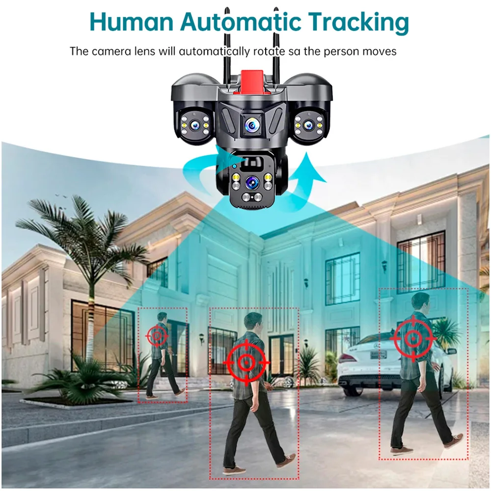 KERUI V380 Pro في الهواء الطلق - مراجعة Home Security Recorder وسعره