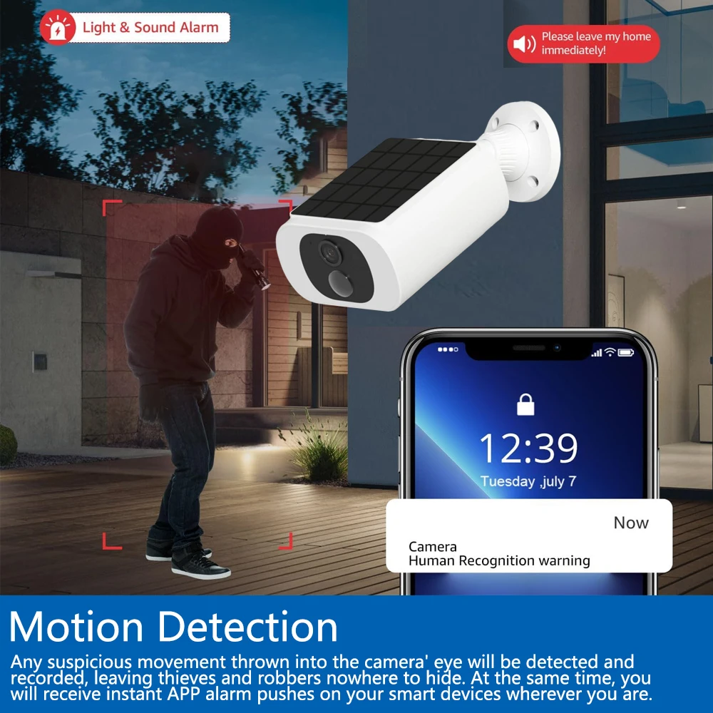 كاميرا أمان لاسلكية تعمل بالطا - مراجعة Home Security Diy وسعره