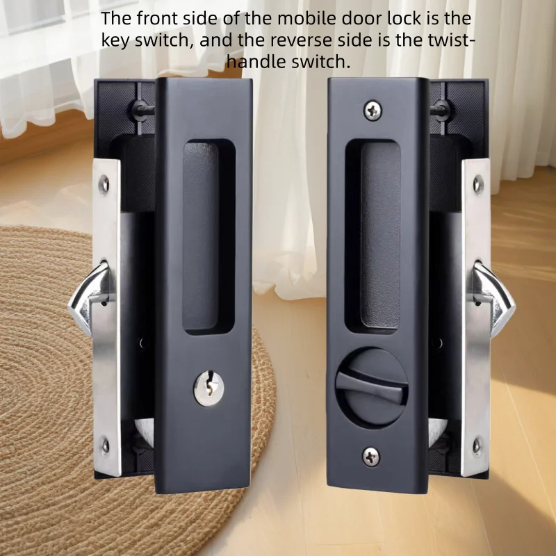 قفل الباب المنزلق قفل الباب ال - مراجعة Home Security For Doors وسعره