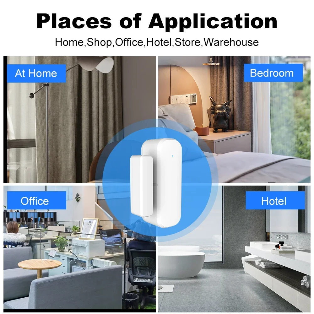 جهاز استشعار لاسلكي للأبواب وا - مراجعة Window Alarm Sensor وسعره