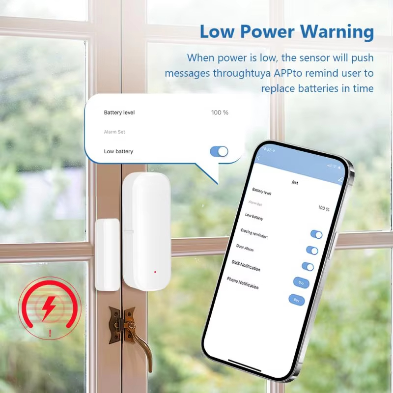 جهاز استشعار لاسلكي للأبواب وا - مراجعة Window Alarm Sensor وسعره