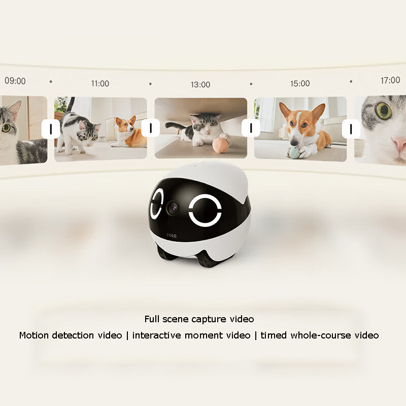 روبوت رفيق صغير للأمن المنزلي  - مراجعة Home Security Robot وسعره
