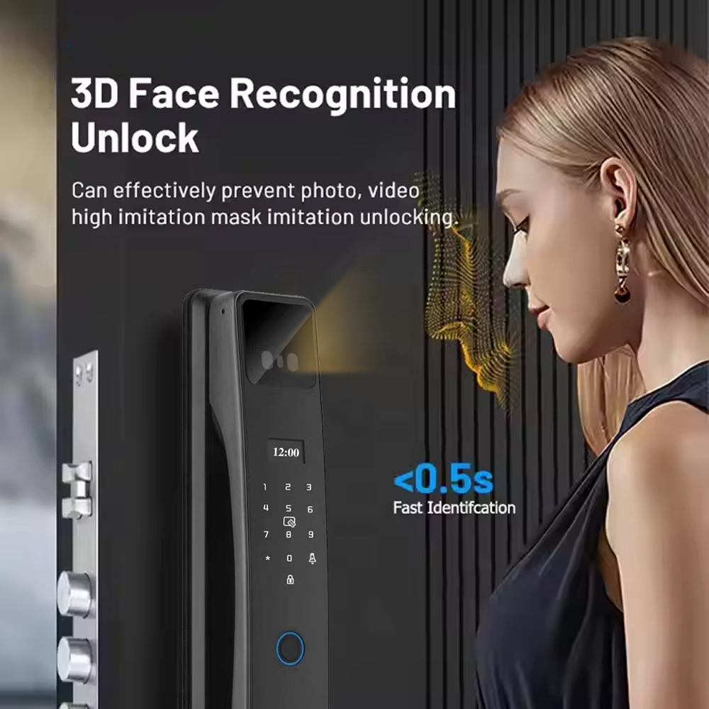 قفل باب إلكتروني ذكي بكلمة مرو - مراجعة Home Security Indoor Cameras وسعره