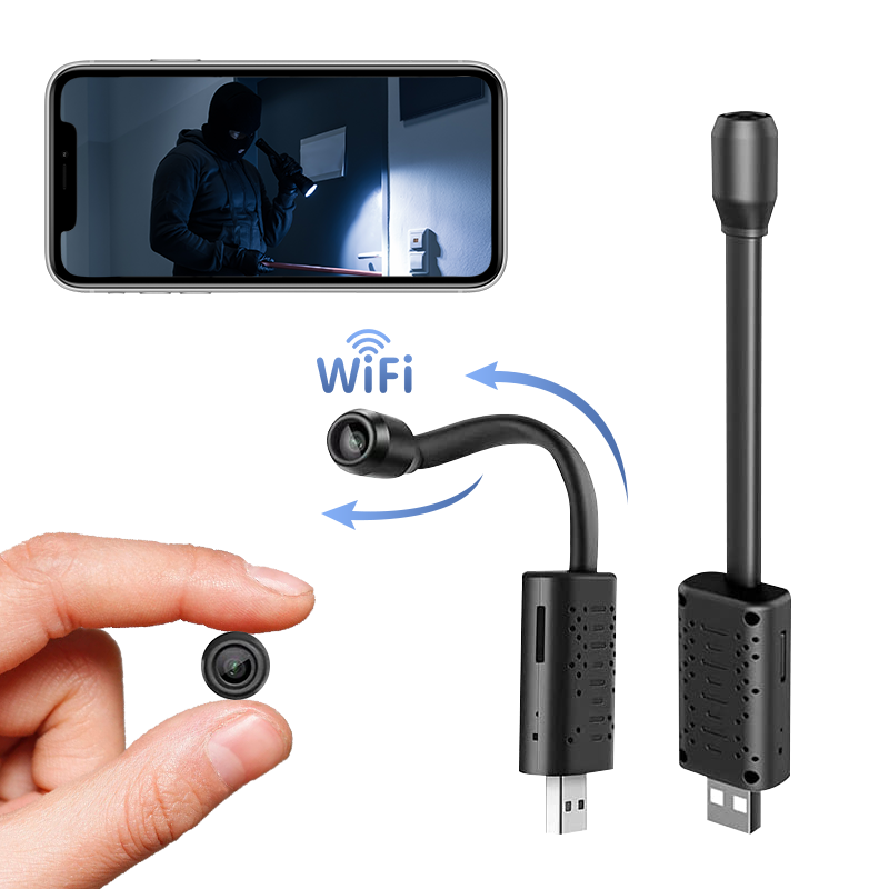 كاميرا واي فاي لاسلكية صغيرة V - مراجعة Home Security Wireless Camera وسعره