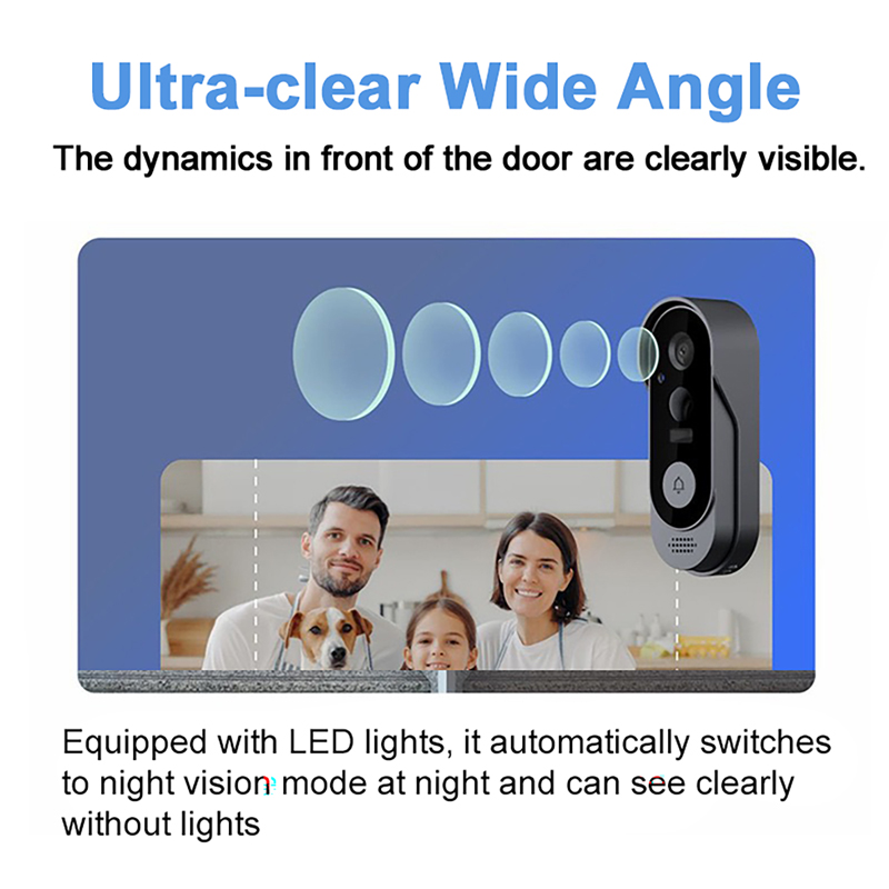 Tuya كاميرا جرس الباب اللاسلكي - مراجعة Home Security Bundle وسعره